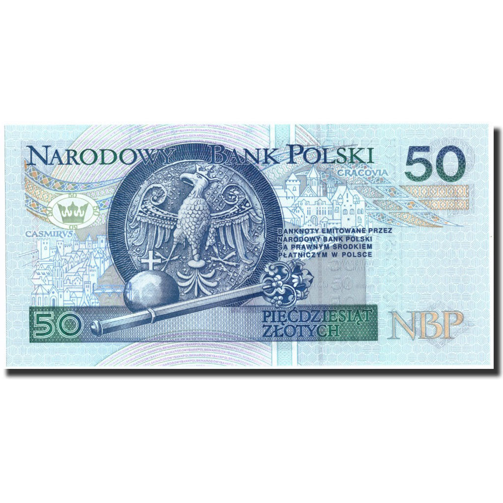 Poland, 50 Zlotych, 1994, 1994-03-25, KM:175a, UNC(63)
