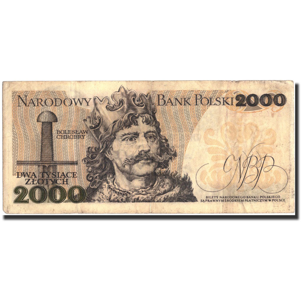 Poland, 2000 Zlotych, 1979, 1979-06-01, KM:147b, VF(30-35)