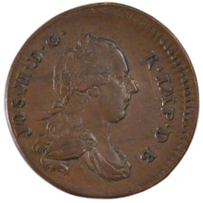 Belgium, Liard, 1789, Bruxelles, KM #30, AU(50-53), Copper, 4.15