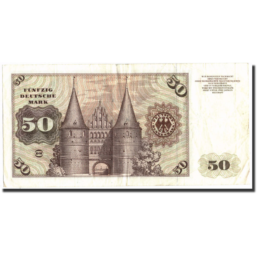 Banknote, Germany, 50 Deutsche Mark, 1977, 1977-06-01, KM:33b, EF(40-45)