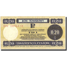 Poland, 20 Cents, 1979, 1979, KM:FX38, AU(50-53)