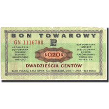Poland, 20 Cents, 1979, 1979, KM:FX25, VF(20-25)