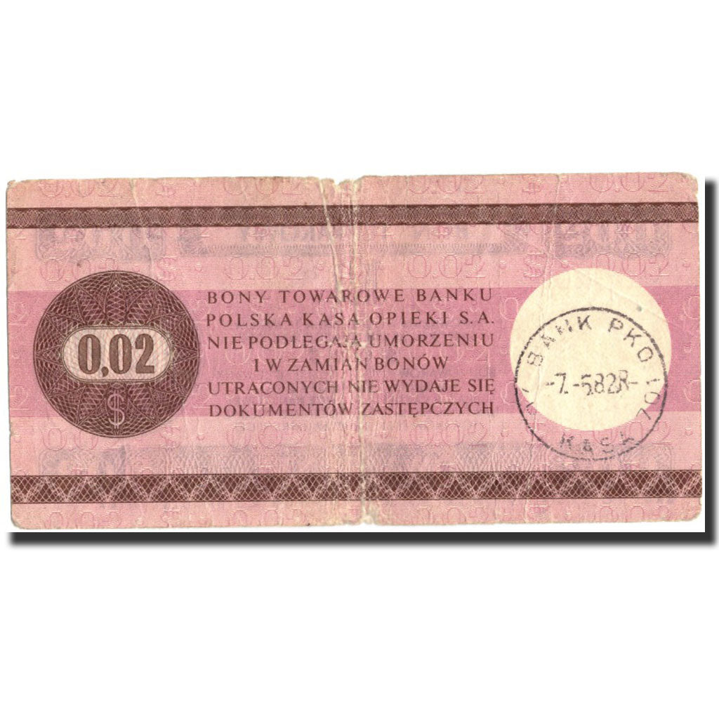 Poland, 2 Cents, 1979, 1979, KM:FX35, VG(8-10)