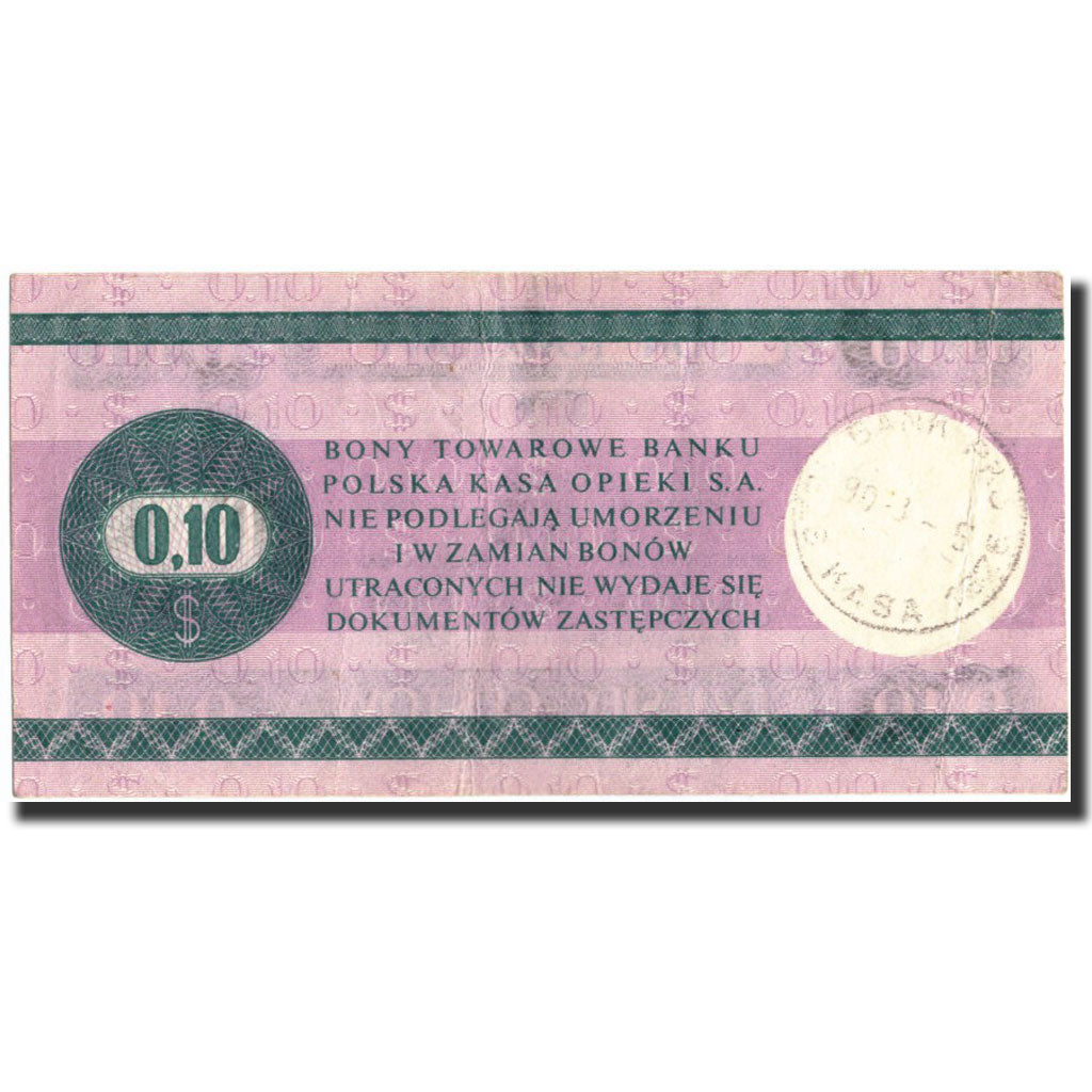 Banknote, Poland, 10 Cents, 1979, 1979, KM:FX37, AU(50-53)