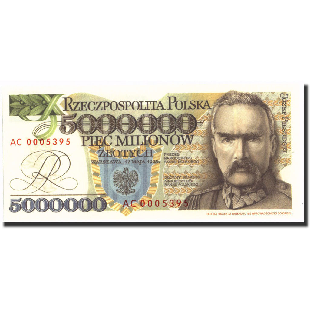 Poland, 5,000,000 Zlotych, 1995, 1995-05-12, KM:New, UNC(64)