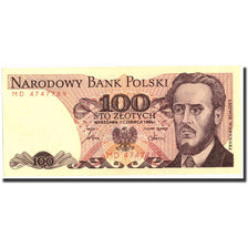 Banknote, Poland, 100 Zlotych, 1986, 1982-06-01, KM:143e, UNC(65-70)