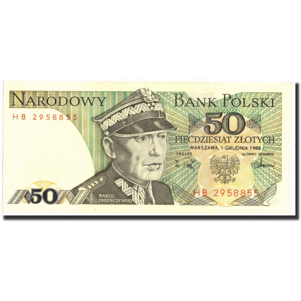 Banconote, Polonia, 50 Zlotych, 1988, KM:142c, 1988-12-01, SPL-