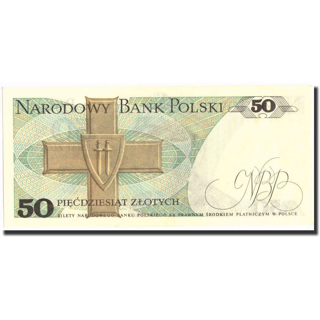 Banknote, Poland, 50 Zlotych, 1986, 1986-06-01, KM:142c, UNC(64)