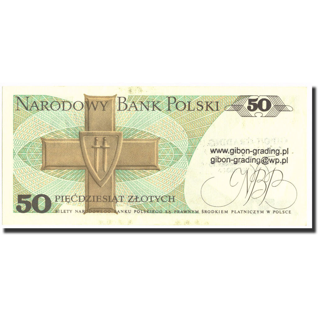 Billete, 50 Zlotych, 1988, Polonia, KM:142c, 1988-12-01, EBC+