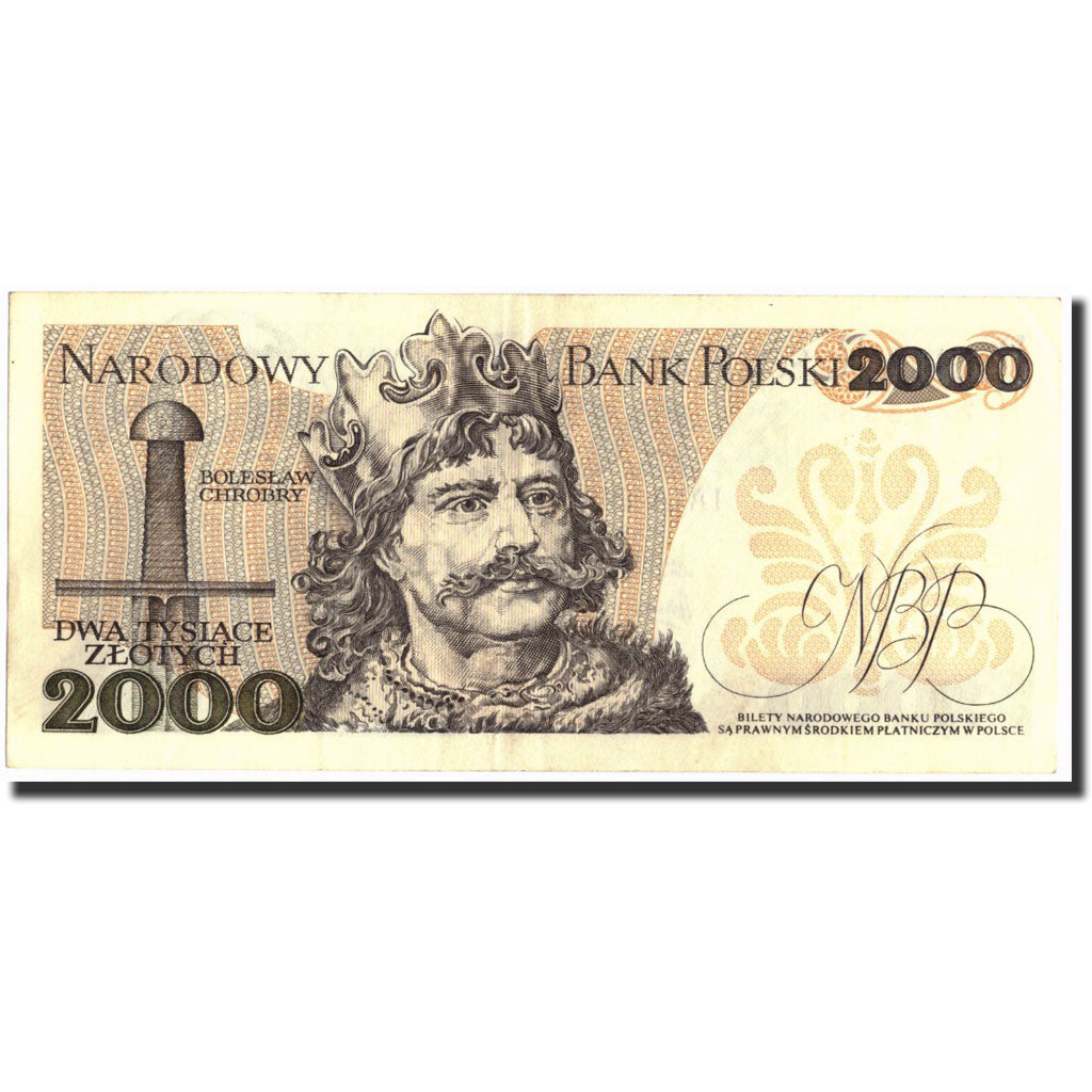 Polonia, 2000 Zlotych, 1977, KM:147a, 1977-05-01, BB+