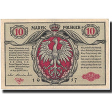 Banknote, Poland, 10 Marek, 1917, 1917, KM:12, AU(50-53)