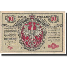 Banknote, Poland, 10 Marek, 1917, 1917, KM:12, EF(40-45)