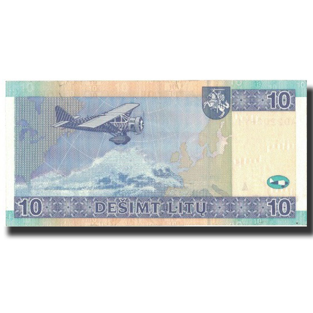 Banknote, Lithuania, 10 Litu, 2007, 2007, KM:68, AU(55-58)