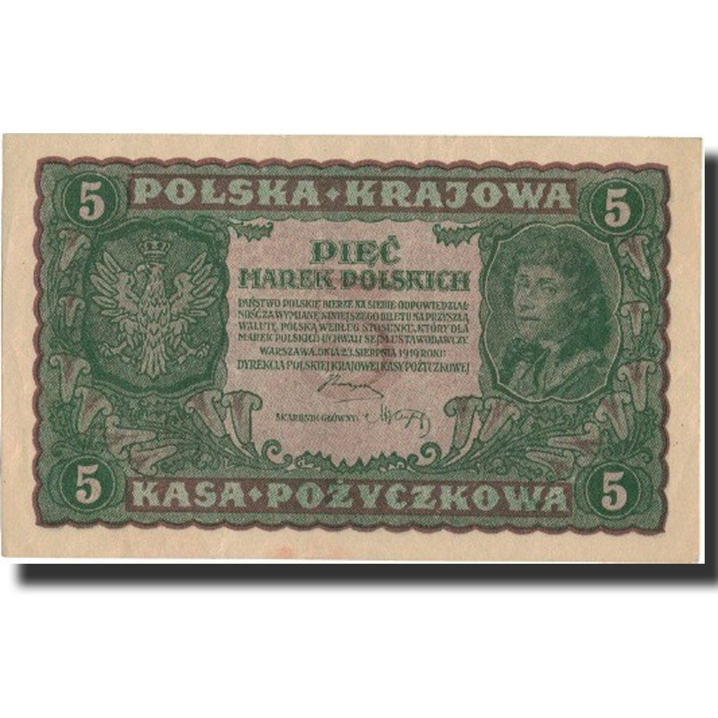 Polonia, 5 Marek, 1919, 1919-09-23, SC