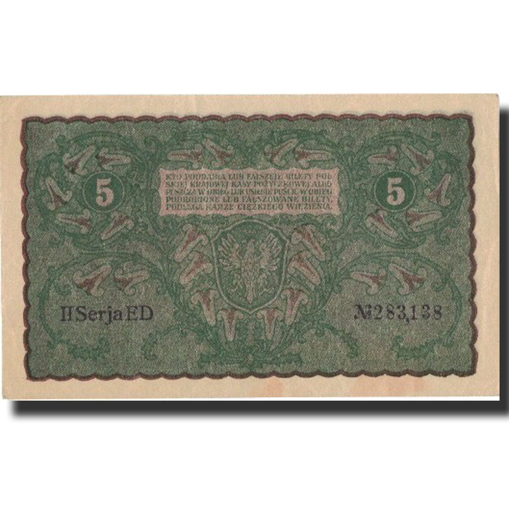 Polonia, 5 Marek, 1919, 1919-09-23, SC