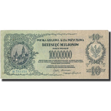 Banknote, Poland, 10,000,000 Marek, 1923, 1923-08-30, KM:39, AU(50-53)