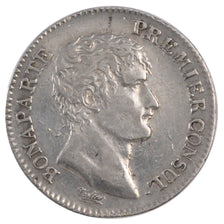 FRANCE, Napoléon I, Franc, 1803, Paris, KM #649.1, AU(50-53), Silver, Gadoury #.