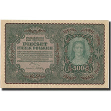 Polonia, 500 Marek, 1919, KM:28, 1919-08-23, SPL-