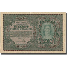 Poland, 500 Marek, 1919, 1919-08-23, KM:28, AU(55-58)