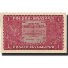 Polonia, 1 Marka, 1919, KM:23, 1919-08-23, FDS