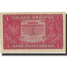 Poland, 1 Marka, 1919, 1919-08-23, KM:23, AU(55-58)
