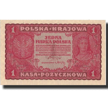 Poland, 1 Marka, 1919, 1919-08-23, KM:23, UNC(64)