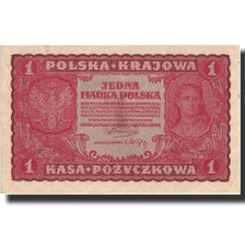 Poland, 1 Marka, 1919, 1919-08-23, KM:23, UNC(63)