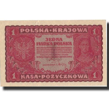 Poland, 1 Marka, 1919, 1919-08-23, KM:23, AU(50-53)