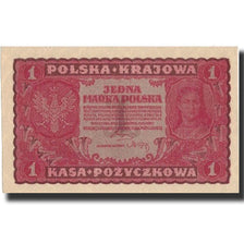 Poland, 1 Marka, 1919, 1919-08-23, KM:23, UNC(64)