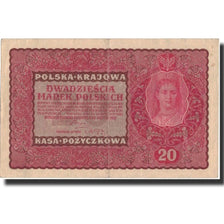Banknote, Poland, 20 Marek, 1919, 1919-08-23, KM:26, AU(50-53)