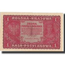 Poland, 1 Marka, 1919, 1919-08-23, KM:23, AU(50-53)