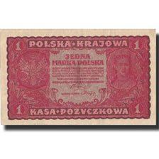 Banknote, Poland, 1 Marka, 1919, 1919-08-23, KM:23, AU(50-53)