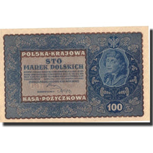 Banknote, Poland, 100 Marek, 1919, 1919-08-23, KM:27, UNC(65-70)