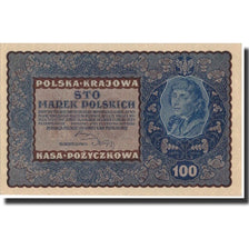 Poland, 100 Marek, 1919, 1919-08-23, KM:27, UNC(65-70)