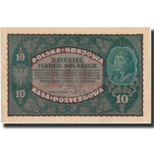 Poland, 10 Marek, 1919, 1919-08-23, KM:25, UNC(63)