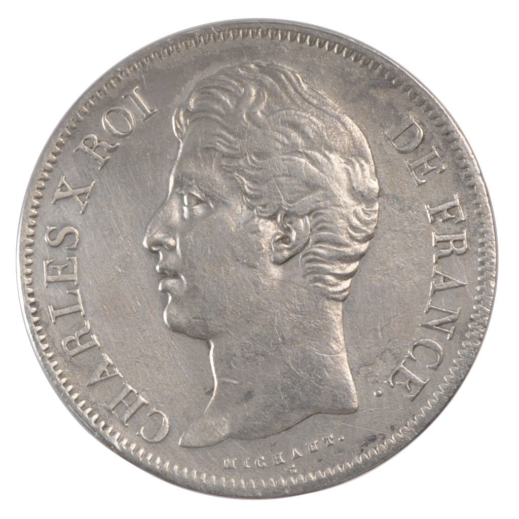 Charles X, 5 Francs second type