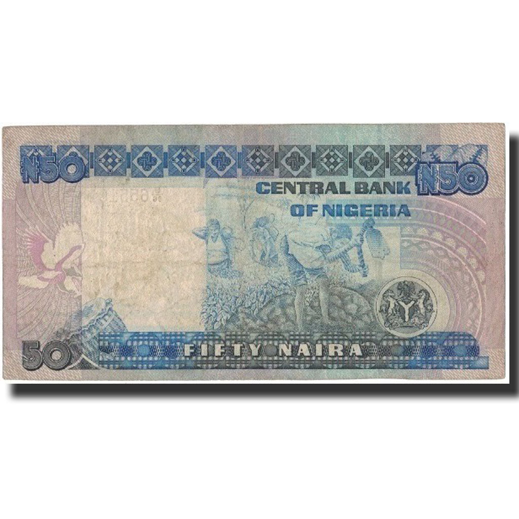 Nigeria, 50 Naira, Undated (1991), KM:27A, BC+
