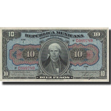 Mexico - Revolutionary, 10 Pesos, 1915, 1915-07-21, KM:S686a, AU(50-53)