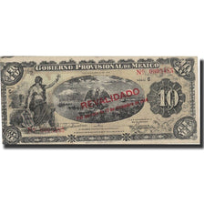 Messico - Rivoluzionario, 10 Pesos, 1914, KM:S1107a, 1914-09-10, BB
