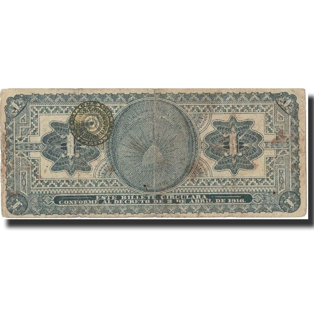 Mexico - Revolutionary, 1 Peso, 1916, 1916-05-01, KM:S709, F(12-15)