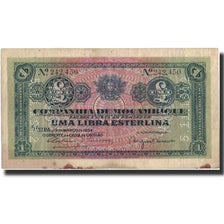 Banknote, Mozambique, 1 Libra, 1934, 1934-03-15, KM:R31, VF(20-25)