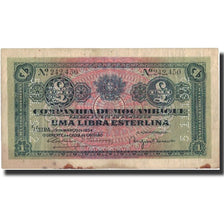 Billete, 1 Libra, 1934, Mozambique, KM:R31, 1934-03-15, BC