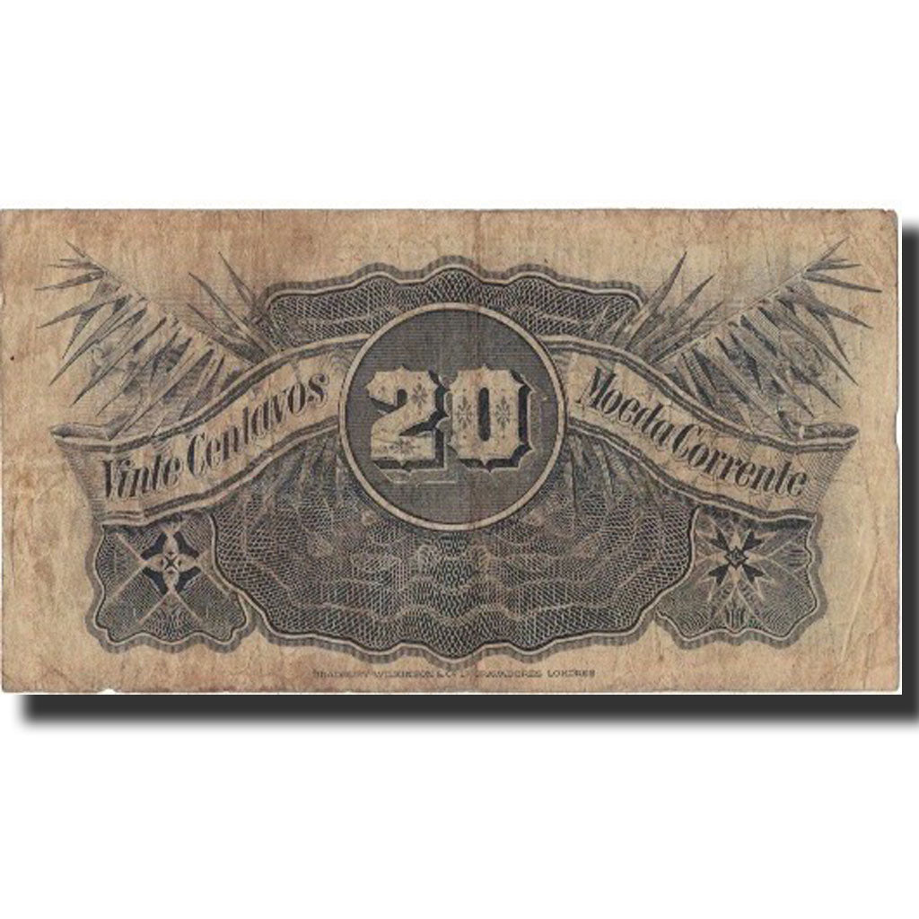 Mozambique, 20 Centavos, 1919, 1919-09-15, KM:R2a, F(12-15)