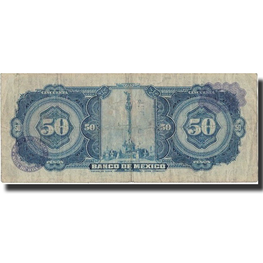 Mexico, 50 Pesos, 1965, 1965-02-17, KM:49p, VF(20-25)