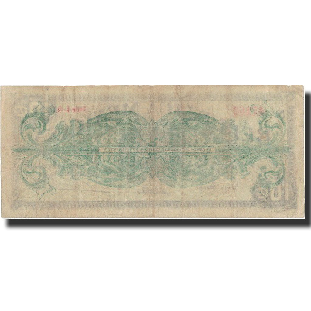 Mexico - Revolutionary, 10 Centavos, 1914, 1914-01-08, KM:S935, VF(30-35)