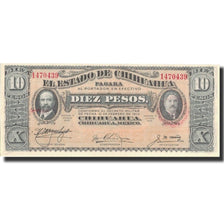Messico - Rivoluzionario, 10 Pesos, 1914, KM:S533c, 1914, FDS