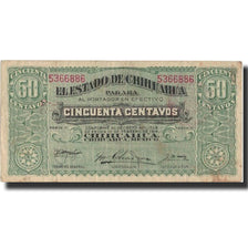 Mexico - Revolutionary, 50 Centavos, 1914, 1914-02-10, KM:S528c, VF(20-25)