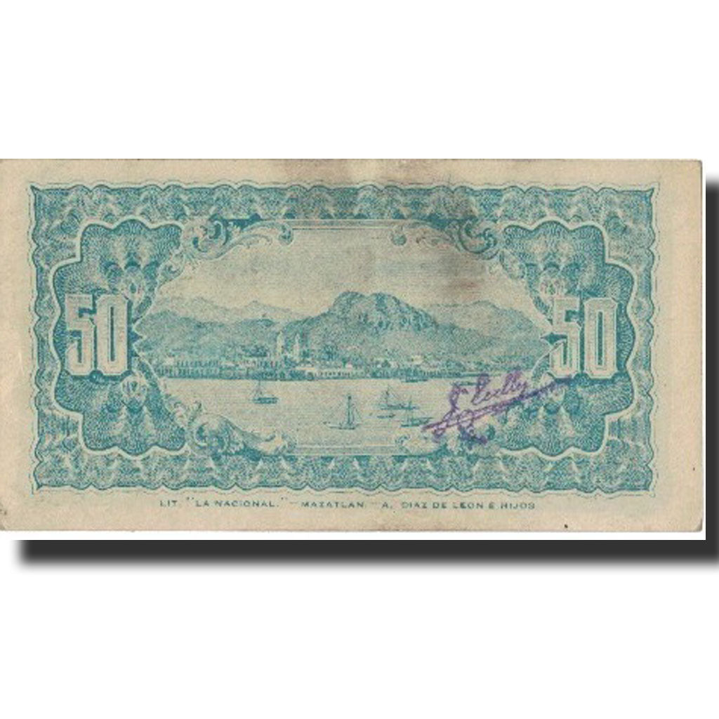 Mexico - Revolutionary, 50 Centavos, 1914, 1914-03-16, KM:S1059a, AU(55-58)