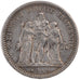 FRANCE, Hercule, 5 Francs, 1871, Paris, KM #823, EF(40-45), Silver, Gadoury...