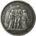 Monnaie, France, Hercule, 5 Francs, 1871, Bordeaux, TTB, Argent, KM:820.2
